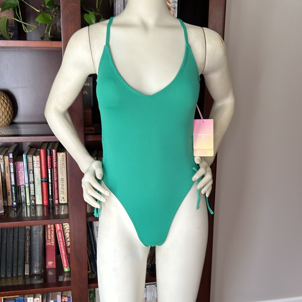NWT Stoney Clover Lane Cheeky High Leg Swimsuit